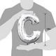 13in Air-Filled Silver Letter Balloon (C)